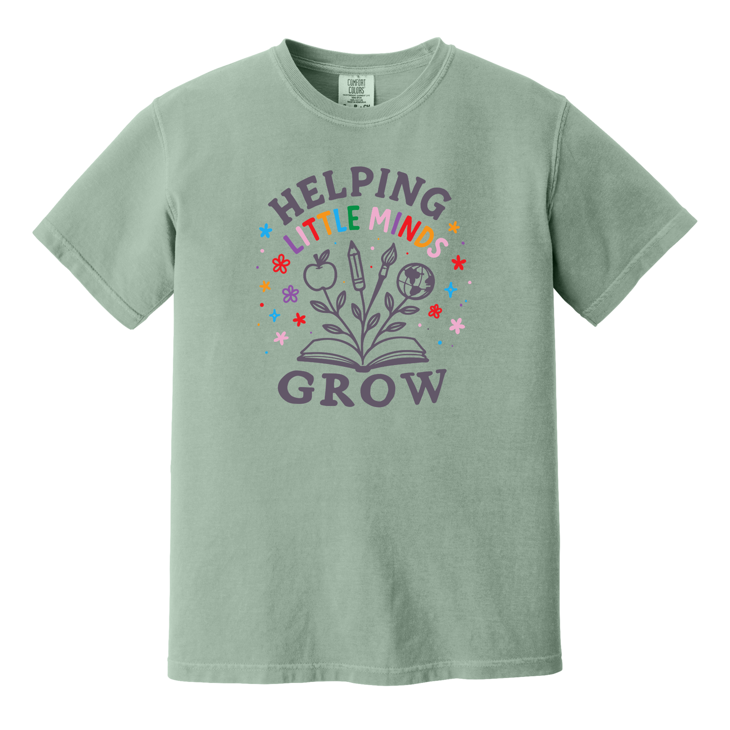 Helping Little Minds Grow Shirt, Teacher Shirt, Back to School Shirt