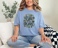 Just a Girl Who Loves Plants Shirt, Plant Shirt, Women's Shirt (1717)