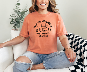 Making Memories One Campsite at a Time, Camping Shirt, Summer Shirt (1717)