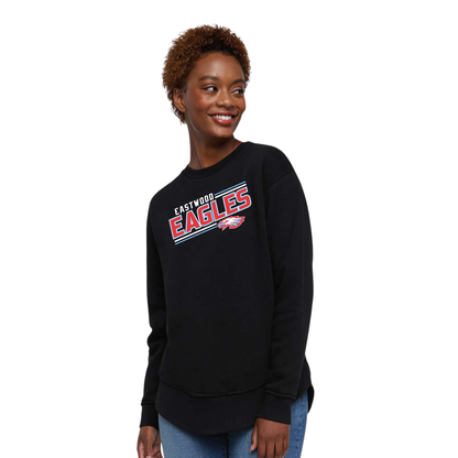 Eastwood (EWAS-08) Design on Women's Weekend Fleece Crewneck Sweatshirt (LAT3525)