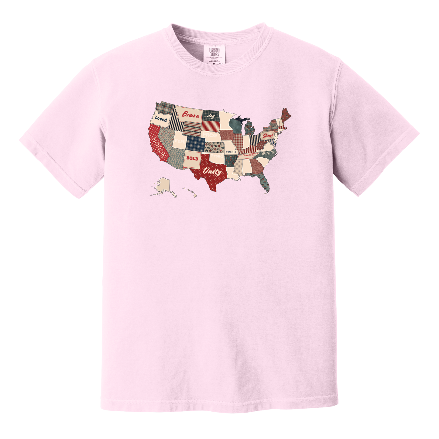 USA Map Shirt, Patriotic Shirt, State Shirt, USA Shirt