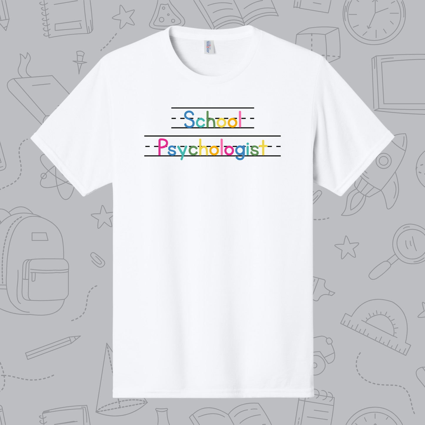 Occupations That Work in Schools Shirt, Teacher Shirt, Therapy Shirt, School Nurse, Elementary School, Teaching Assistant, Occupational Therapy, Speech Therapy, Physical Therapy, School Counselor, Substitute Teacher, Librarian, School Psychologist