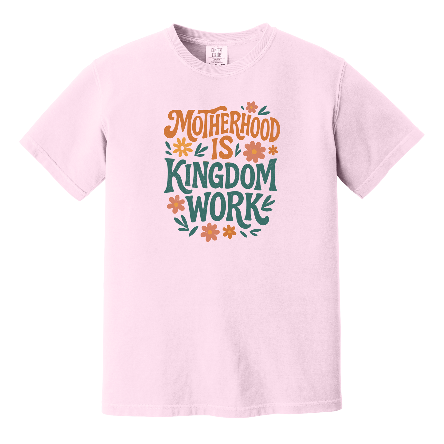 Motherhood is Kingdom Work Shirt, Mom Shirt, Mother's Day Gift, Christian Shirt, Christian Mom