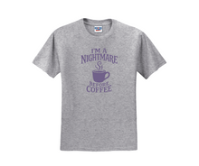 I'm a Nightmare Before Coffee Shirt, Coffee Shirt, Halloween Shirt (29M)