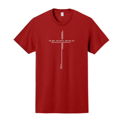 The Way, The Truth, And The Life Shirt, Christian Shirt, Christian Sweatshirt, Cross Shirt, Cross Sweatshirt, Faith Shirt