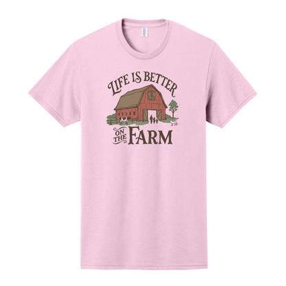 Life is Better on the Farm Shirt, Farmer Shirt, Agriculture Shirt, Barn Shirt