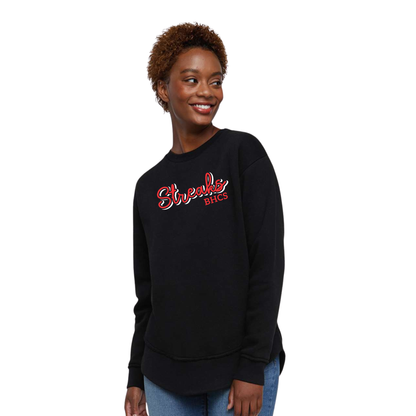 SJCC/BHCS (SJAS-23) Design on Women's Weekend Fleece Crewneck Sweatshirt (LAT3525)