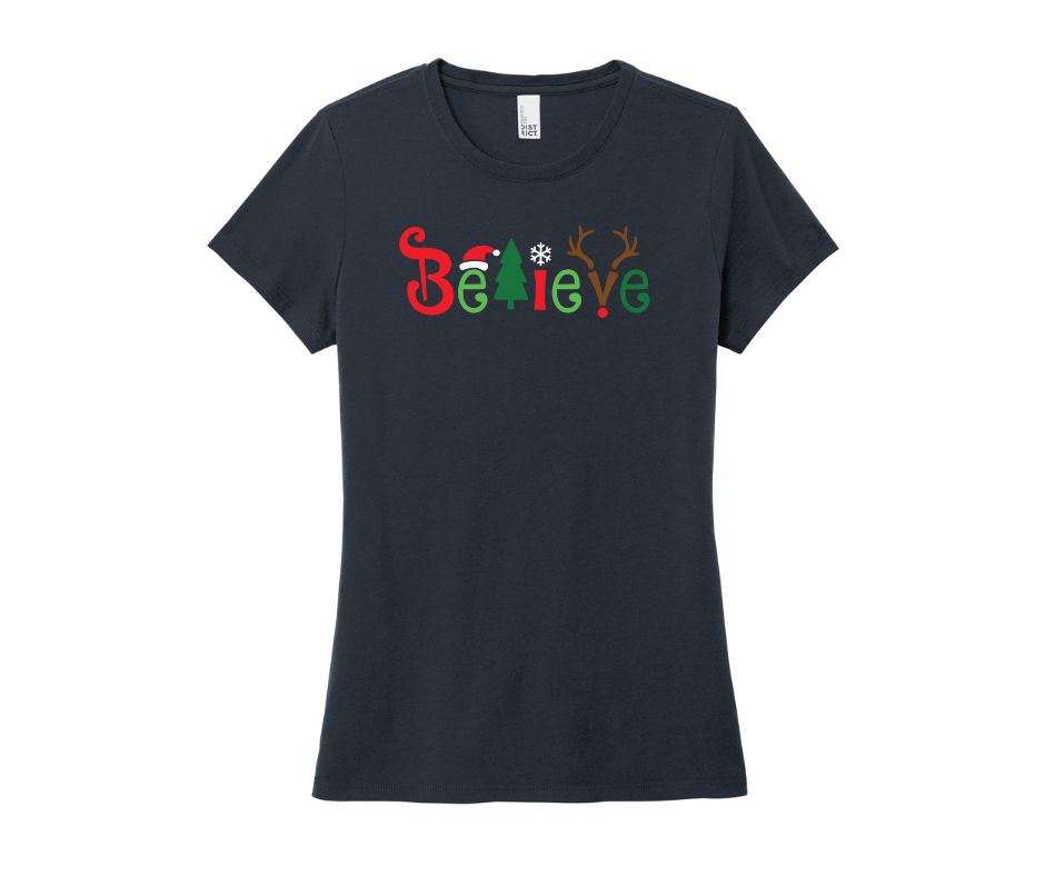 Believe Shirt, Believe Sweatshirt, Christmas Shirt, Christmas Sweatshirt