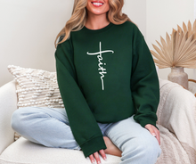 Faith Crewneck Sweatshirt, Faith Hooded Sweatshirt, Christian Sweatshirt, Women's Sweatshirt, Girl's Sweatshirt (562M/996M)