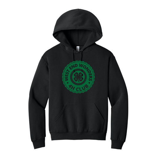 West End Wonders 4-H Basic Hooded Sweatshirt