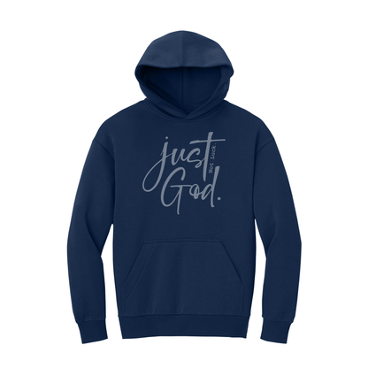 Just God. Not Luck. Sweatshirt, Christian Sweatshirt, Christian Hoodie, Christian Hooded Sweatshirt, Christian Crewneck Sweatshirt, Faith Sweatshirt
