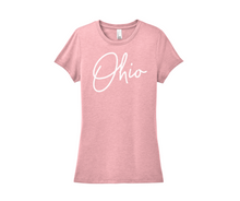 Ohio Shirt, Ohio Script Shirt, Women's Shirt (DM130L)
