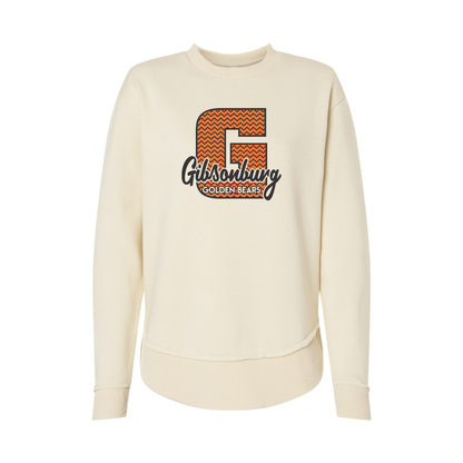 Gibsonburg (GBAS-06) Design on Women's Weekend Fleece Crewneck Sweatshirt (LAT3525)
