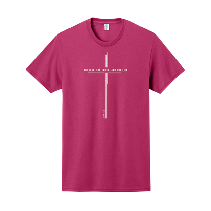 The Way, The Truth, And The Life Shirt, Christian Shirt, Christian Sweatshirt, Cross Shirt, Cross Sweatshirt, Faith Shirt