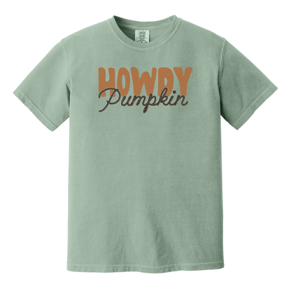 Howdy Pumpkin Shirt, Western Shirt, Farmer Shirt, Fall Shirt