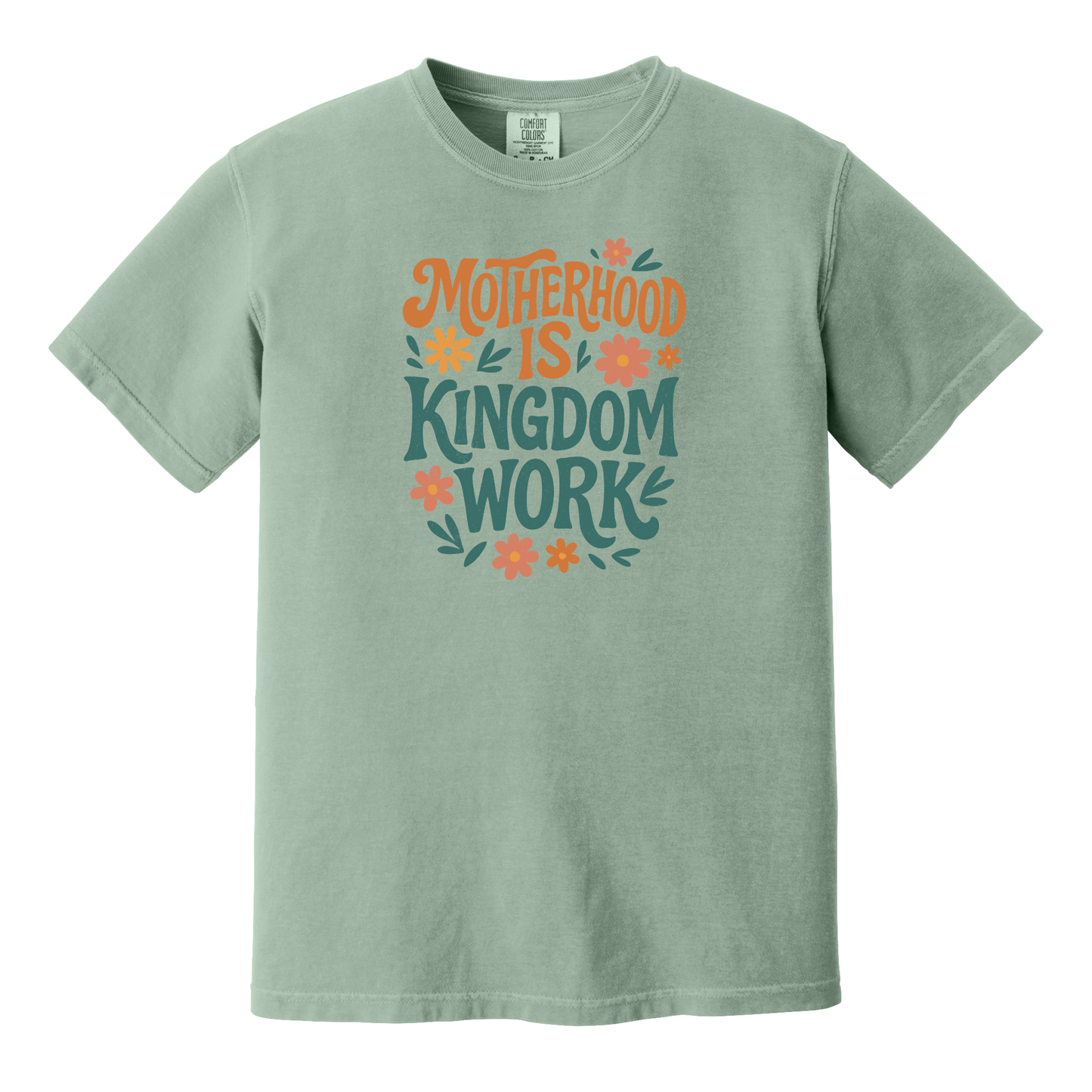Motherhood is Kingdom Work Shirt, Mom Shirt, Mother's Day Gift, Christian Shirt, Christian Mom
