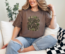 Just a Girl Who Loves Plants Shirt, Plant Shirt, Women's Shirt (1717)