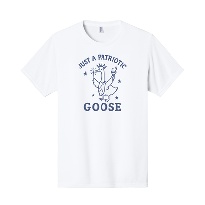 Just a Patriotic Goose Shirt, Patriotic Shirt, America Shirt, USA Shirt, Fourth of July Shirt