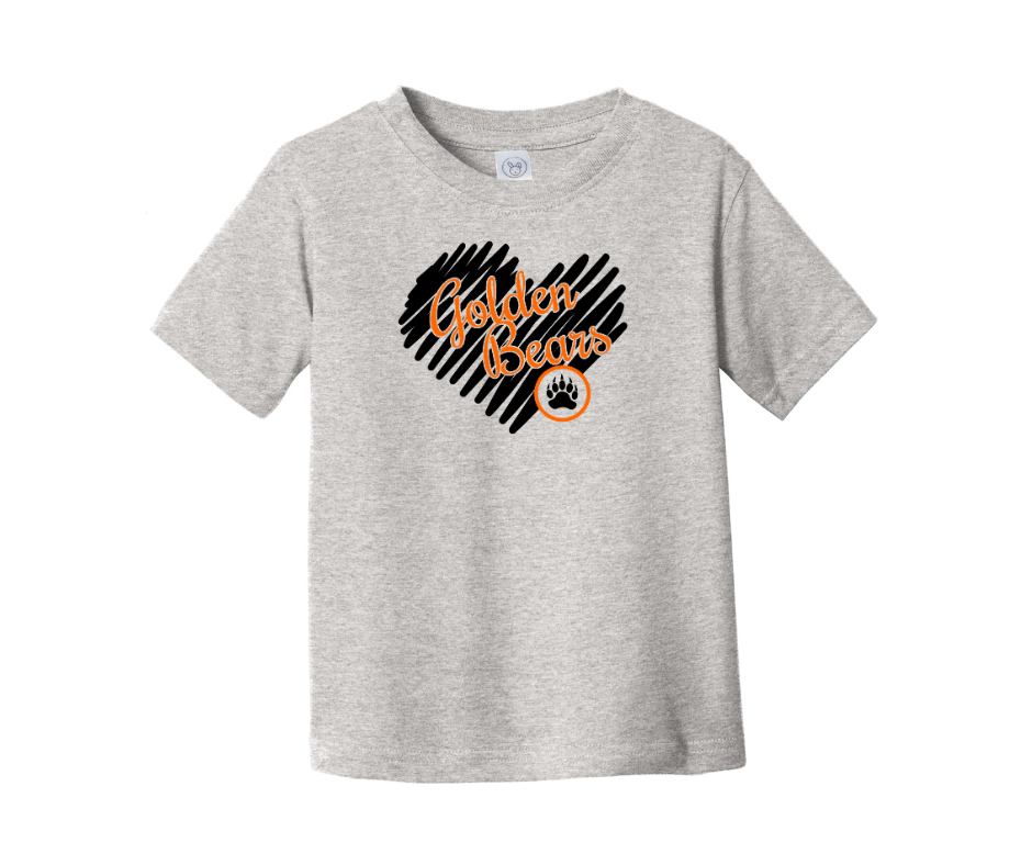 Gibsonburg Golden Bears (GBAS-07) Toddler Shirt (RS3321)