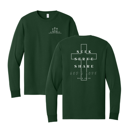Lindsey Trinity Church Basic Long Sleeve T-Shirt