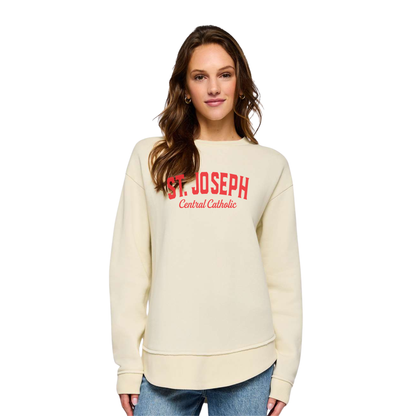 SJCC/BHCS (SJAS-15) Design on Women's Weekend Fleece Crewneck Sweatshirt (LAT3525)
