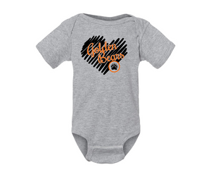 Gibsonburg Golden Bears (GBAS-07) Baby Onesie