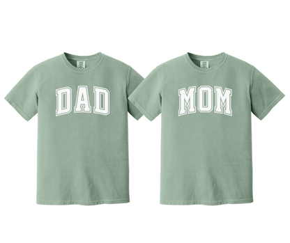 Mom & Dad Shirts, New Parent Gift, Mom Shirt, Dad Shirt, Mom Est., Dad Est.