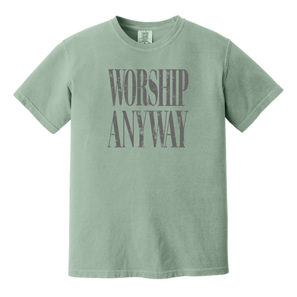 Worship Anyway Shirt, Christian Shirt, Jesus Shirt, Faith Shirt