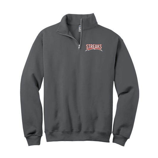SJCC Basketball Jerzees 1/4 Sweatshirt (EMB, 995M) ESJAS-12