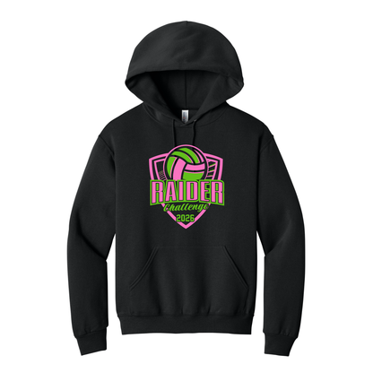 Lakota Volleyball Raider Challenge Basic Hooded Sweatshirt
