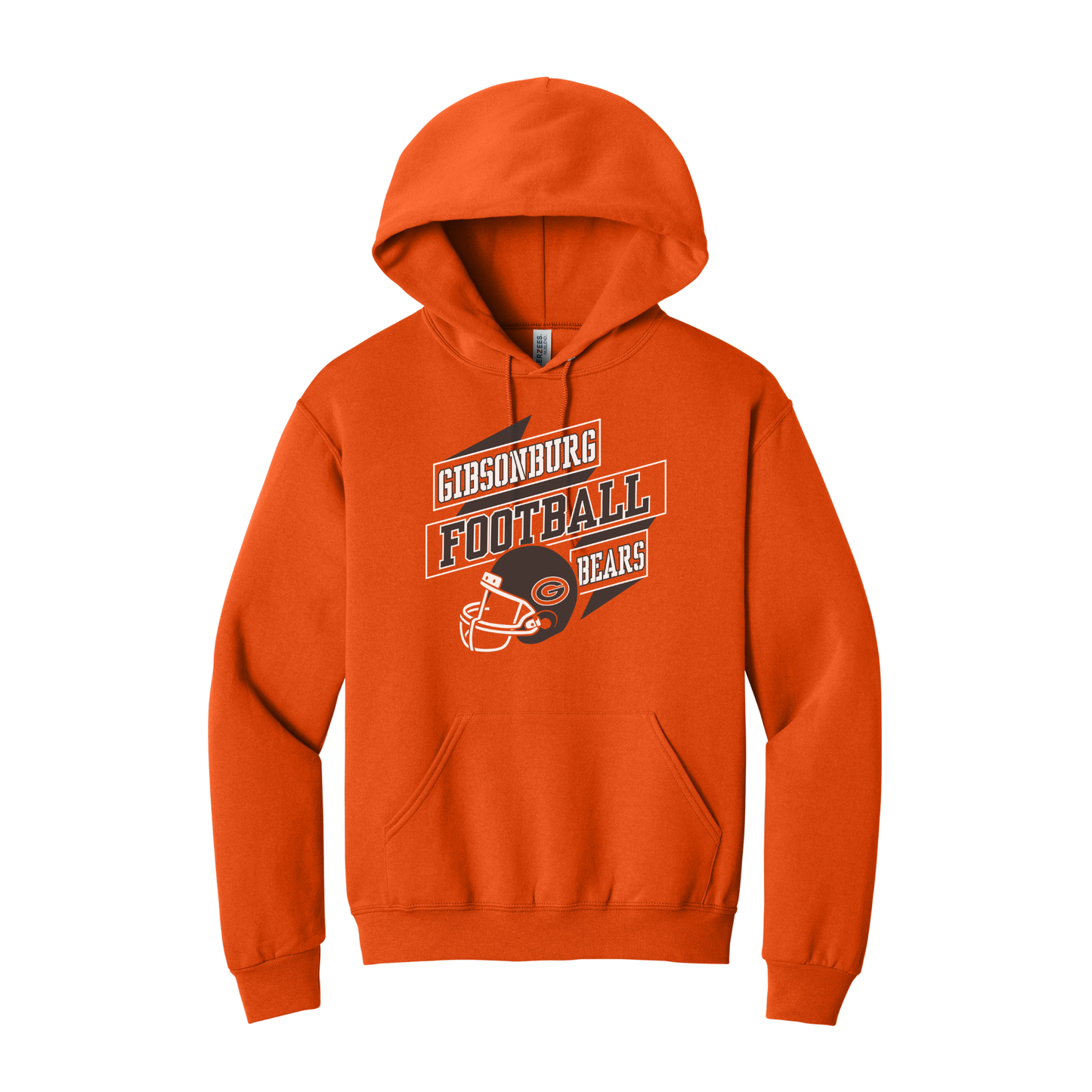 Meet the Bears Gibsonburg Football Design 2 on Optional Apparel