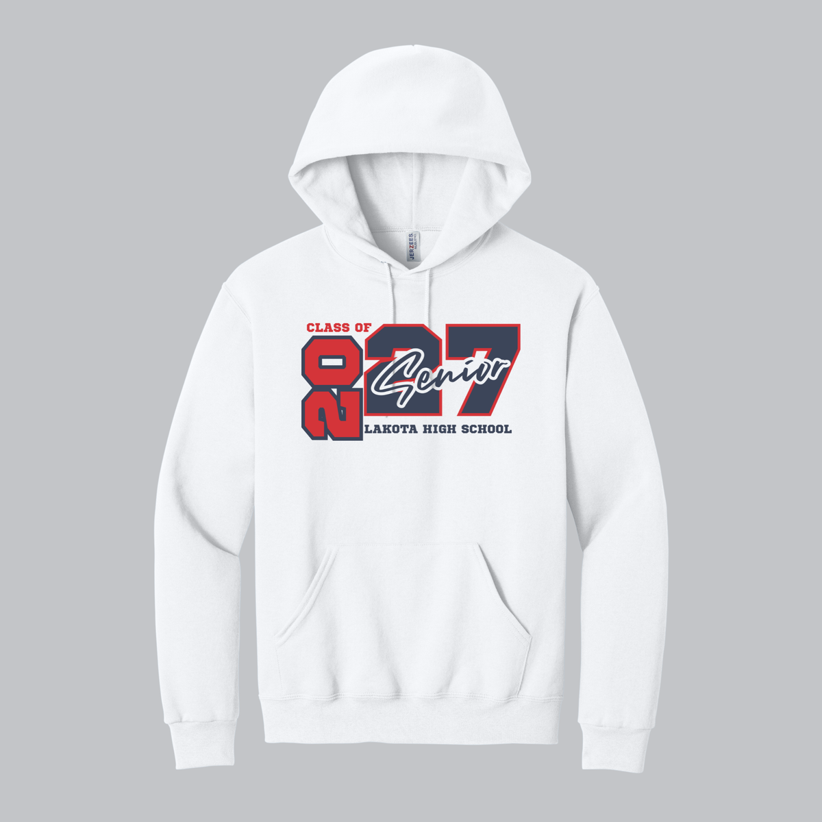 Lakota Senior Class Fundraiser Design 1 Basic Hooded Sweatshirt