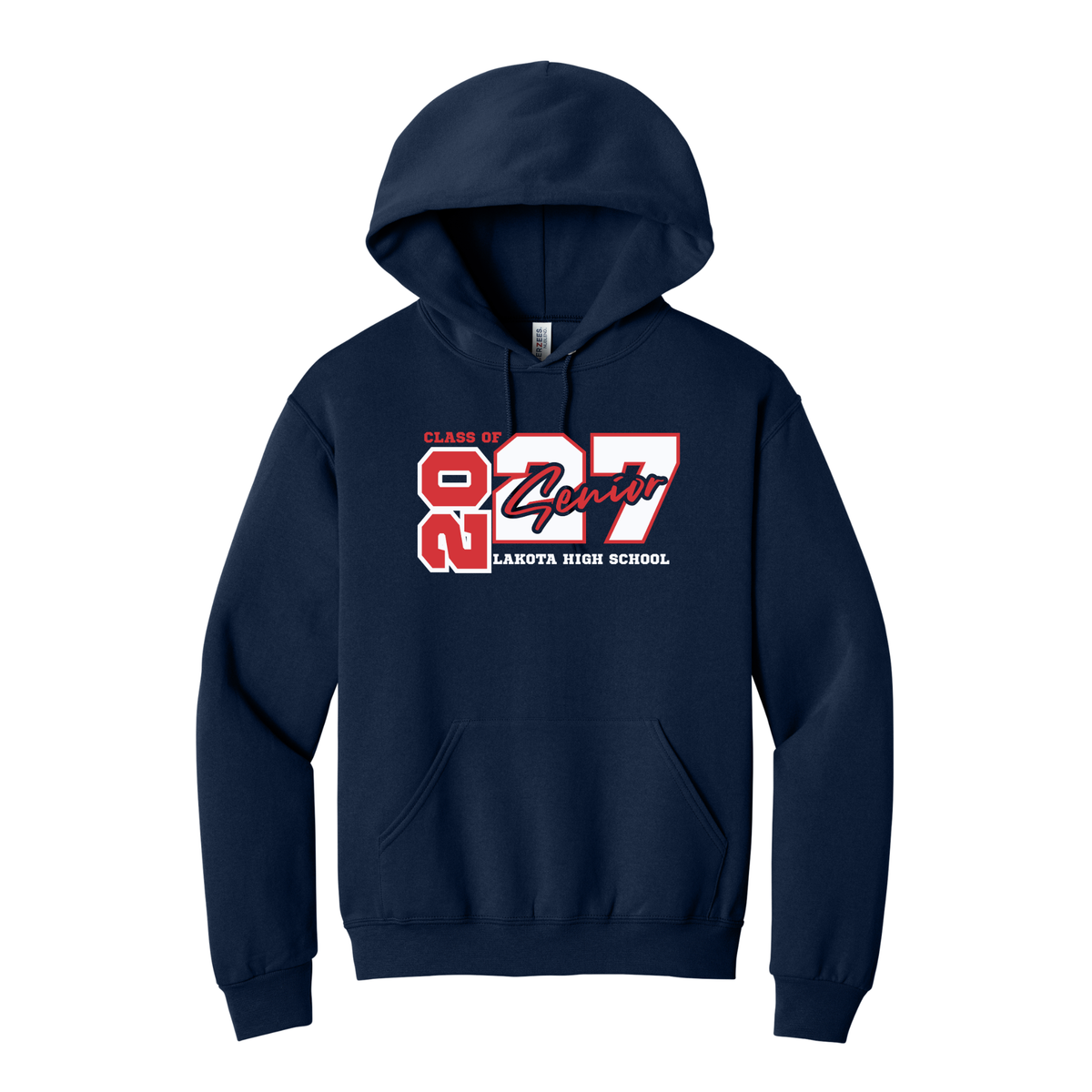 Lakota Senior Class Fundraiser Design 1 Basic Hooded Sweatshirt