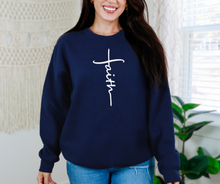 Faith Crewneck Sweatshirt, Faith Hooded Sweatshirt, Christian Sweatshirt, Women's Sweatshirt, Girl's Sweatshirt (562M/996M)