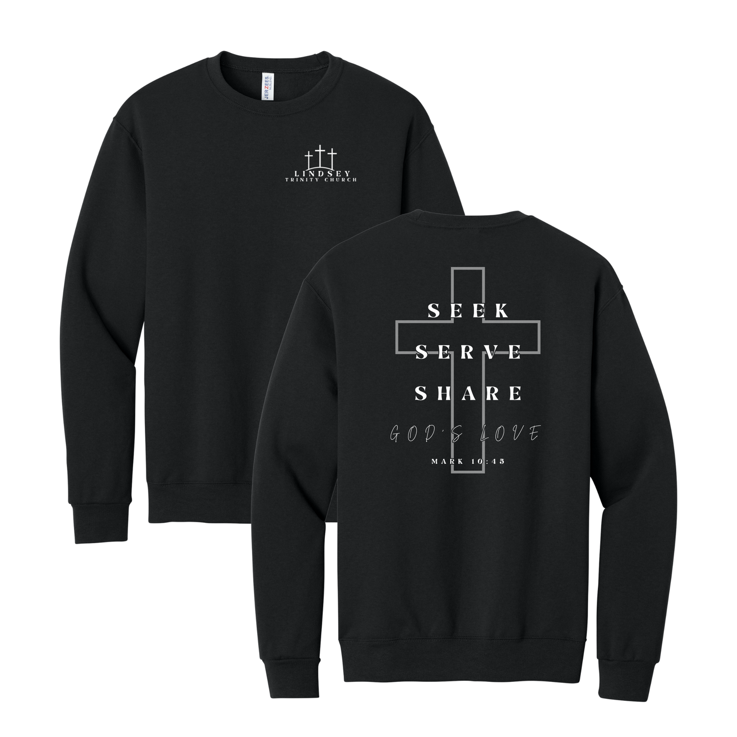 Lindsey Trinity Church Basic Crewneck Sweatshirt