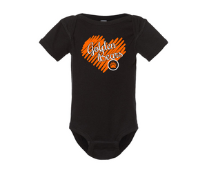 Gibsonburg Golden Bears (GBAS-07) Baby Onesie