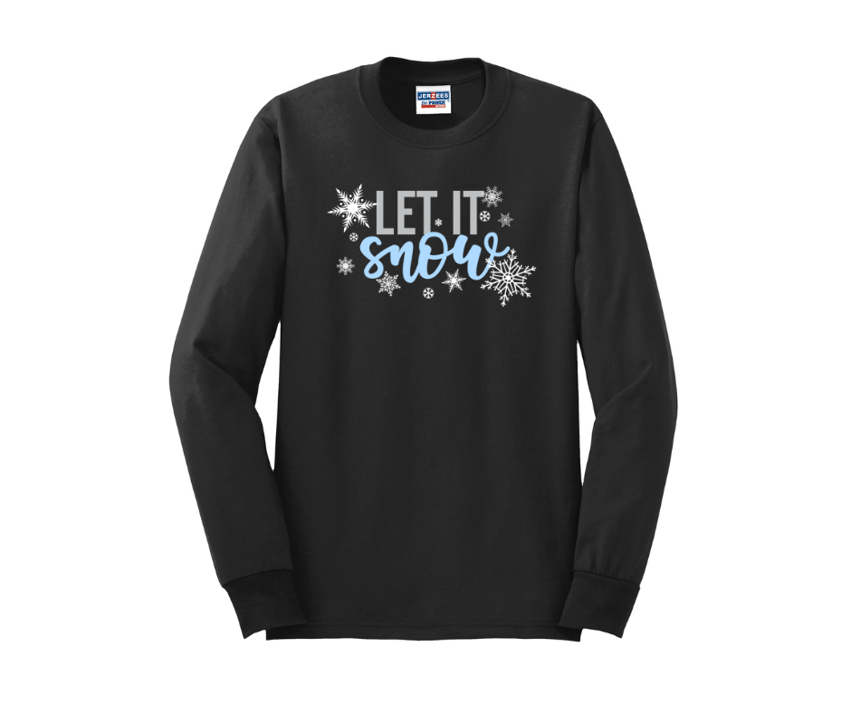 Let It Snow, Winter Shirt, Winter Sweatshirt, Christmas Shirt, Christmas Sweatshirt