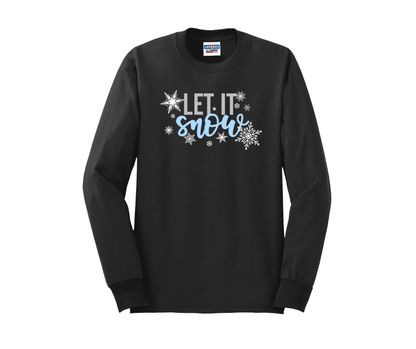 Let It Snow, Winter Shirt, Winter Sweatshirt, Christmas Shirt, Christmas Sweatshirt