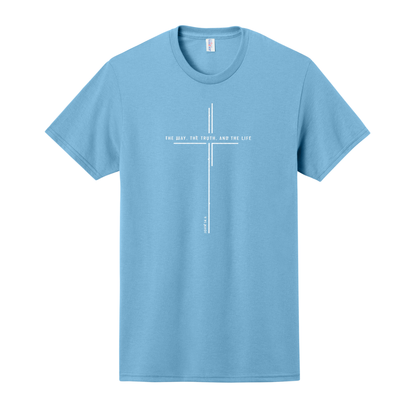 The Way, The Truth, And The Life Shirt, Christian Shirt, Christian Sweatshirt, Cross Shirt, Cross Sweatshirt, Faith Shirt