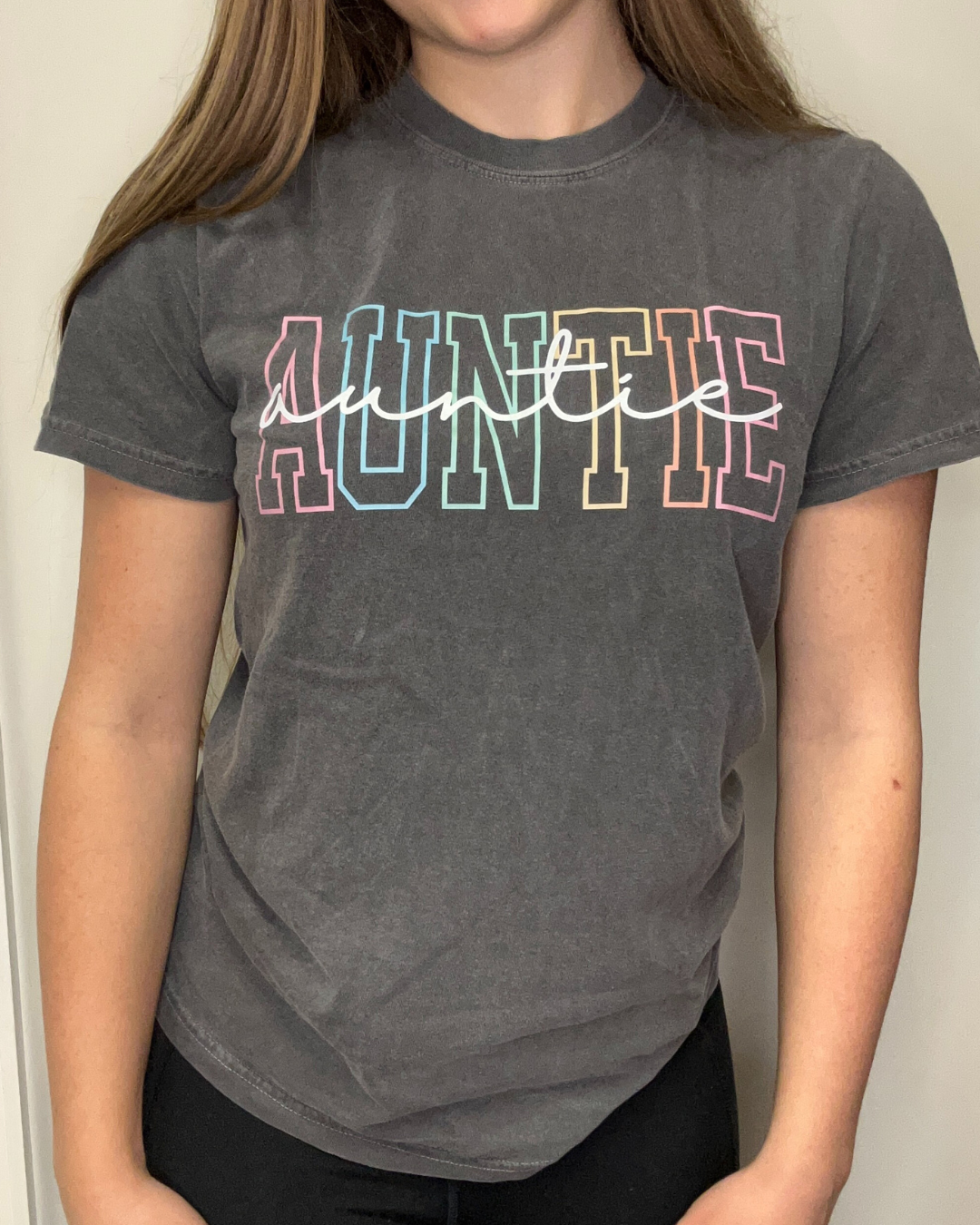 Auntie Shirt, Aunt Shirt, Pregnancy Announcement Shirt, Aunt Gift, Women's Shirt (1717)
