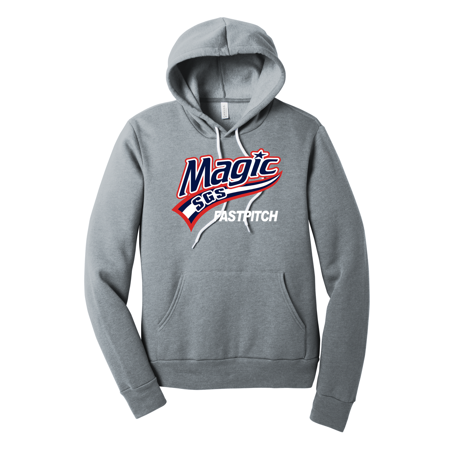 Magic Fastpitch Soft Sponge Fleece Pullover Hoodie (3719)