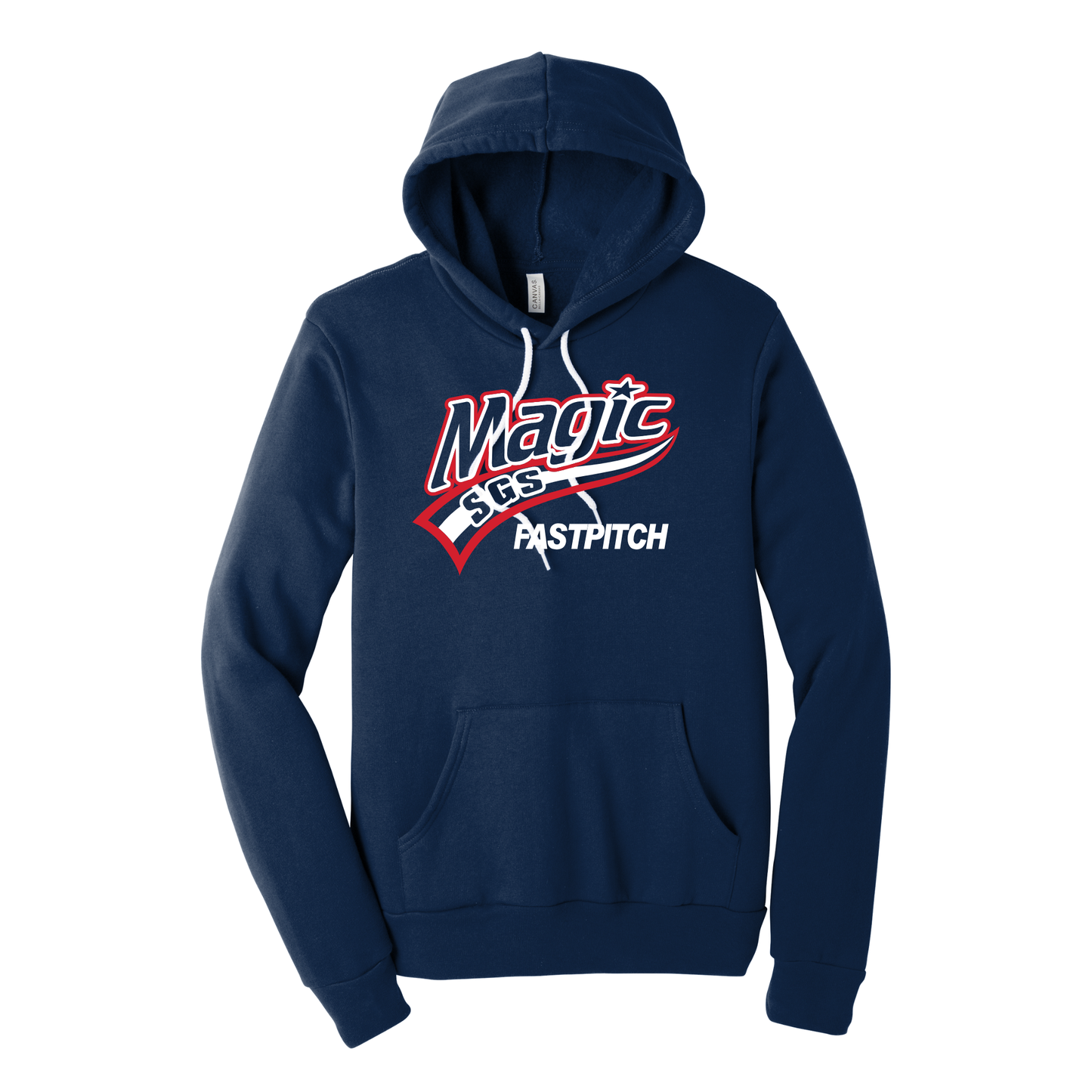 Magic Fastpitch Soft Sponge Fleece Pullover Hoodie (3719)