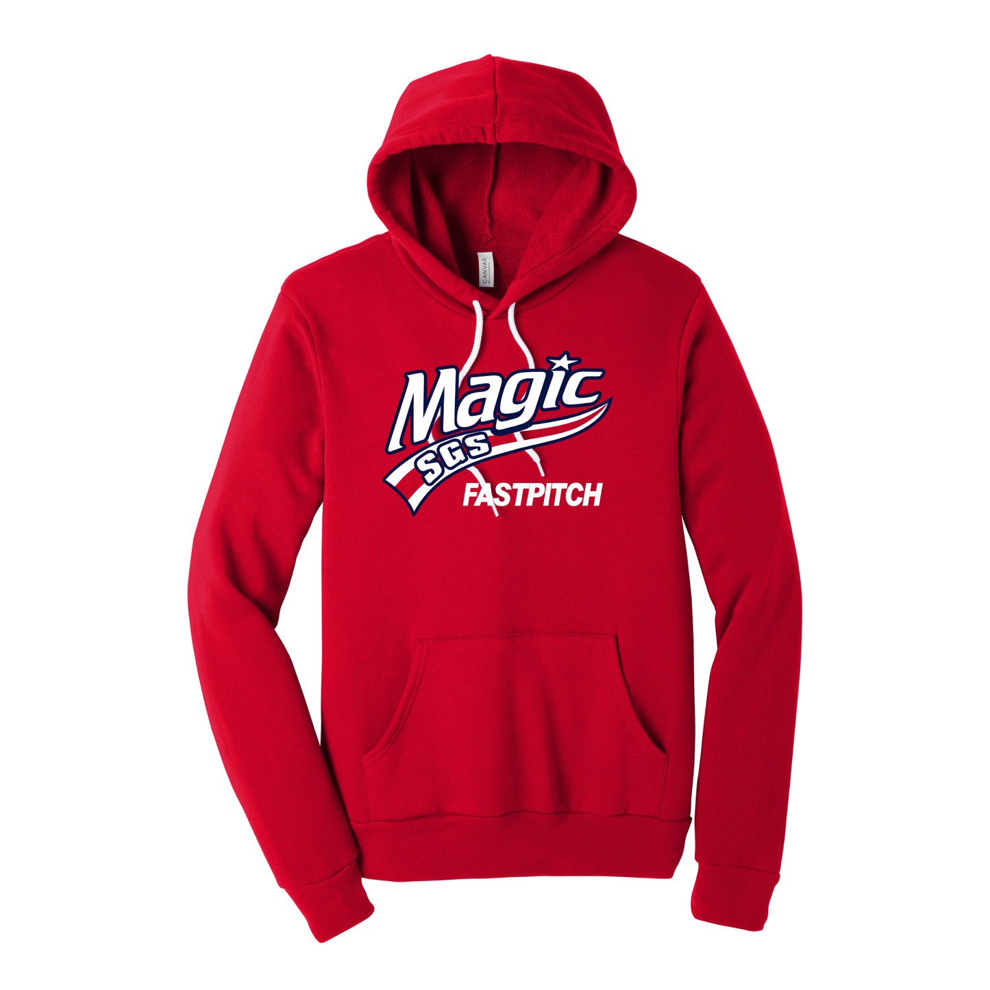 Magic Fastpitch Soft Sponge Fleece Pullover Hoodie (3719)