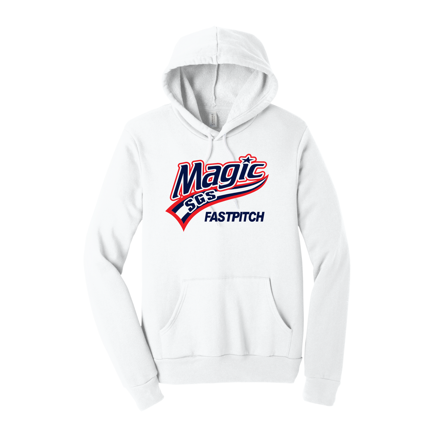 Magic Fastpitch Soft Sponge Fleece Pullover Hoodie (3719)