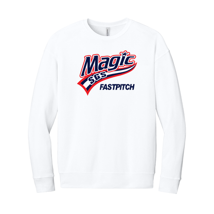 Magic Fastpitch Drop Shoulder Fleece Crewneck (3945)