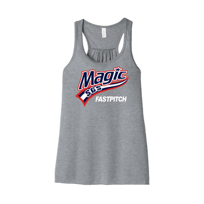 Magic Fastpitch Ladies Flowy Racerback Tank (BC8800)