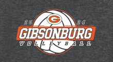 2024 Gibsonburg Volleyball Tri-Blend Racerback Tank Top (DM138L) DESIGN 1