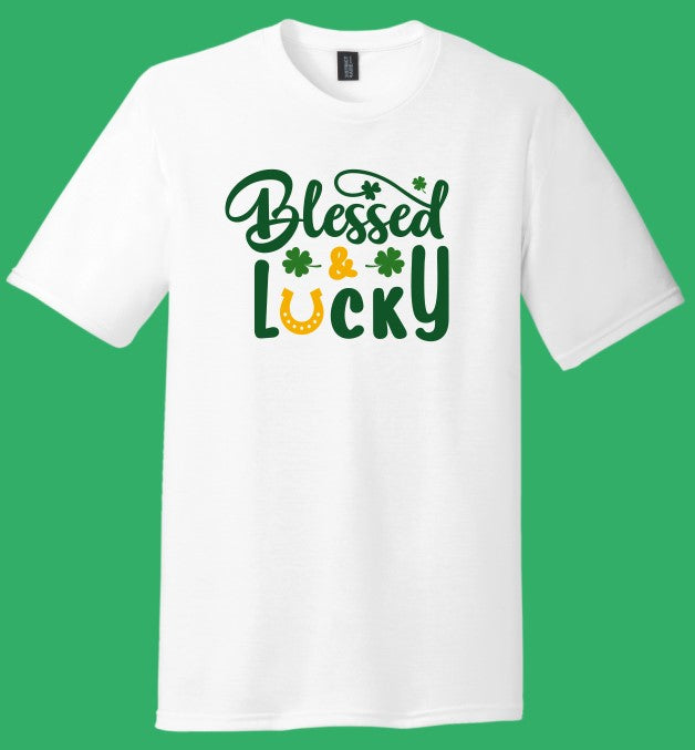 Blessed & Lucky St. Patrick's Day - Shirt