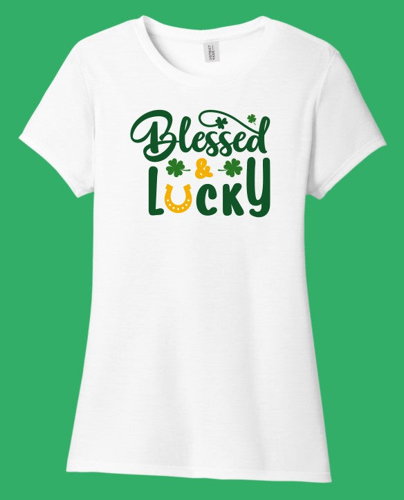 Blessed & Lucky St. Patrick's Day - Shirt