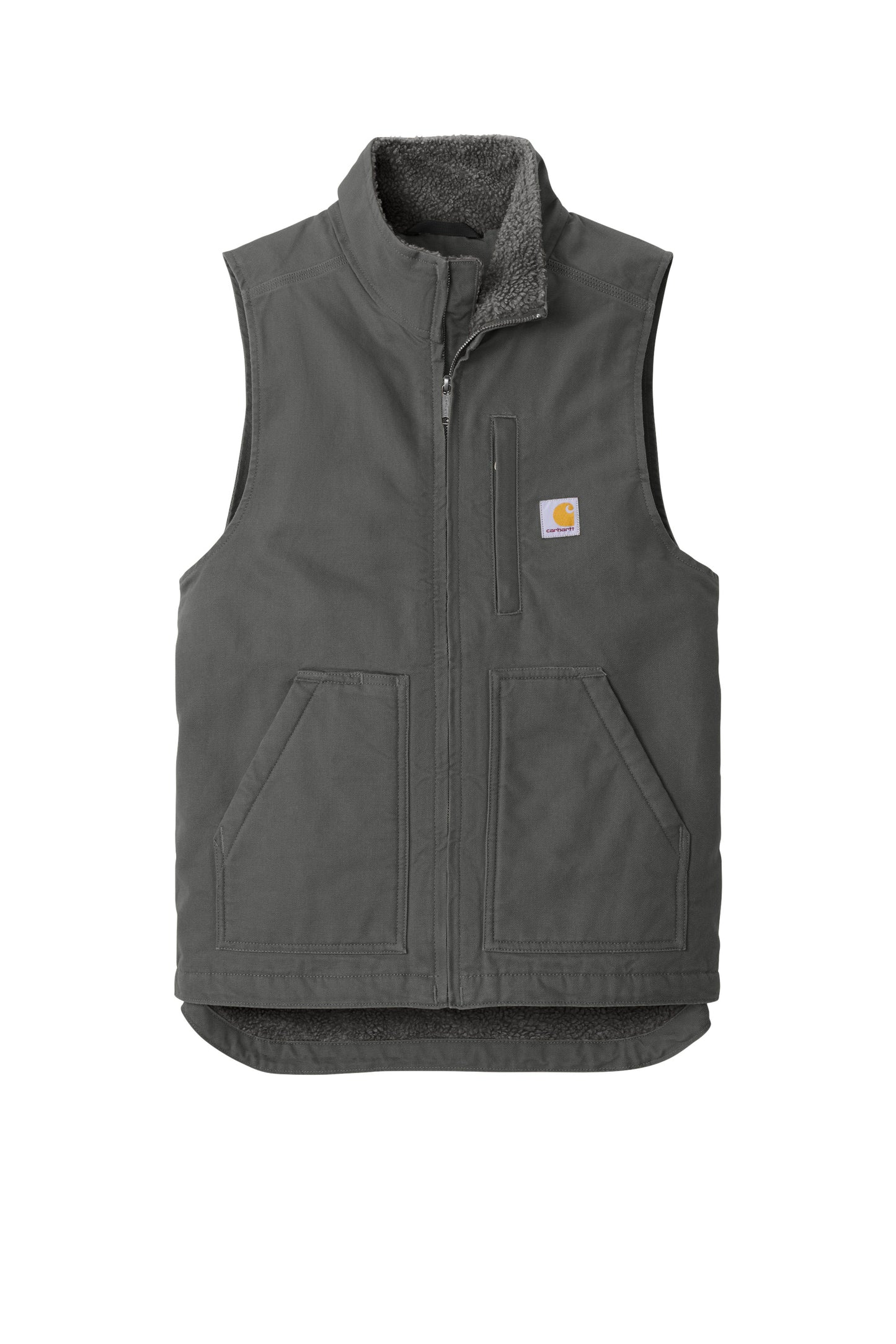Sunrise Cooperative Carhartt Tall Sherpa-Lined Mock Neck Vest (CT104277) EMB